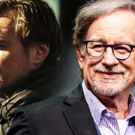 Os diretores Christopher Nolan e Steven Spielberg