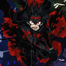 Asta em pôster da 2ª temporada de Black Clover