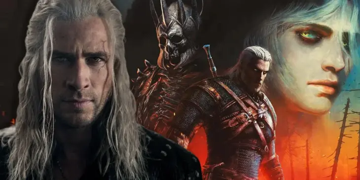 Liam Hemsworth, que interpreta Geralt a partir da 4ª temporada de The Witcher