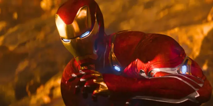 Homem de Ferro em Vingadores Guerra Infinita