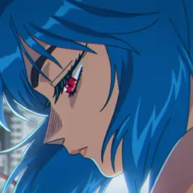 Major Motoko Kusanagi em cena de The Ghost in the Shell