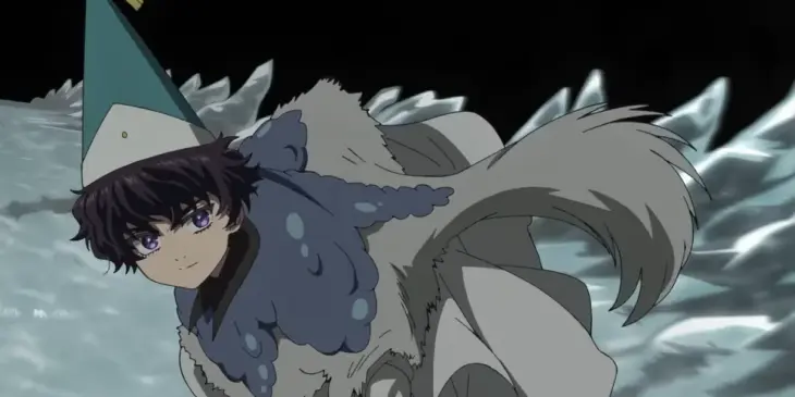 Agathe em cena do Episódio 13 de Witch Hat Atelier