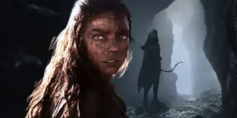 Anya Taylor-Joy em O Senhor dos Anéis
