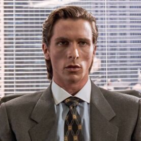 Christian Bale como Patrick Bateman em Psicopata Americano