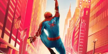 Homem-Aranha em pôster de Um Novo Dia
