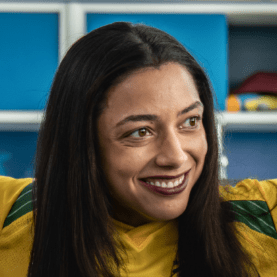 Alice Carvalho é Marta no Pan de 2007 em imagem inédita do filme da camisa 10 da Seleção Brasileira; Veja