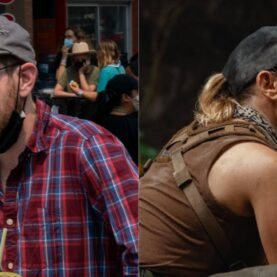 O diretor Ari Aster e a atriz Scarlett Johansson