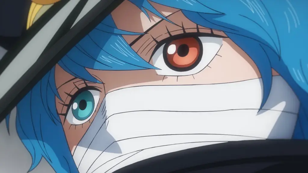 Gunko em cena do Episódio 1.167 de One Piece