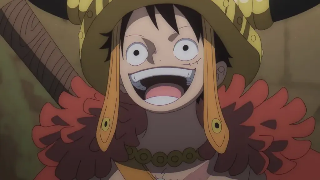 Luffy em cena do Episódio 1.167 de One Piece