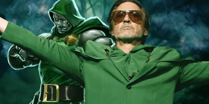 Robert Downey Jr., que retorna ao MCU como Doutor Destino