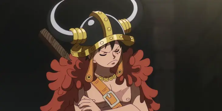 Luffy em cena do Episódio 1.168 de One Piece