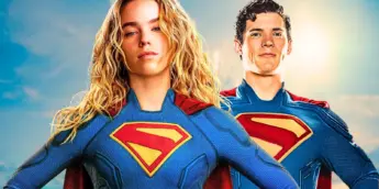 Supergirl e Superman, de Homem do Amanhã