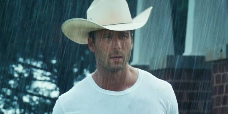 Glen Powell em Twisters