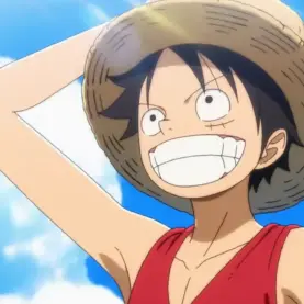 Monkey D. Luffy em cena de The One Piece