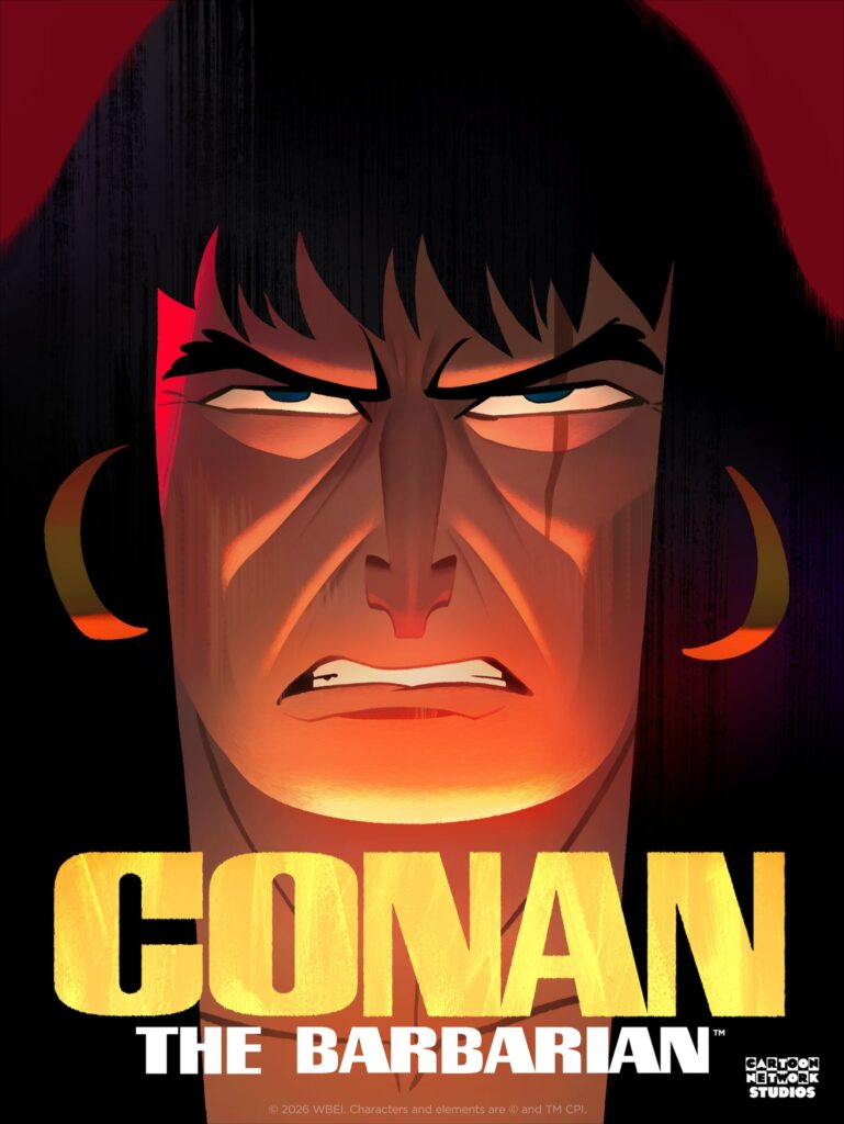 Pôster da série animada de Conan O Bárbaro