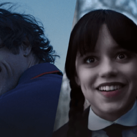 O ator Jacob Elordi e a atriz Jenna Ortega