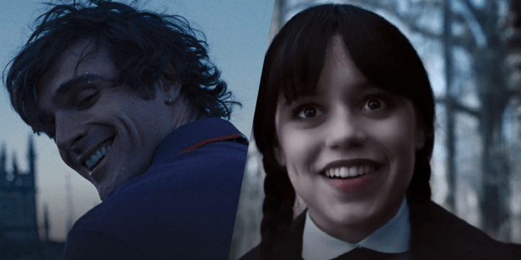 O ator Jacob Elordi e a atriz Jenna Ortega