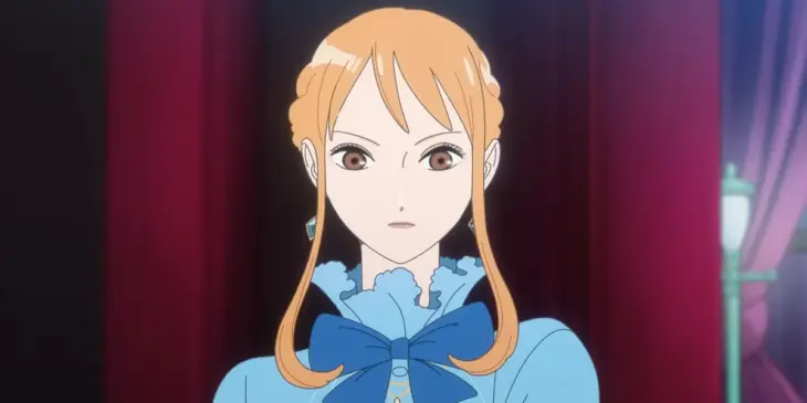 Nami em cena de One Piece Heroines