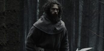 Aaron Taylor-Johnson em Werwulf, de Robert Eggers