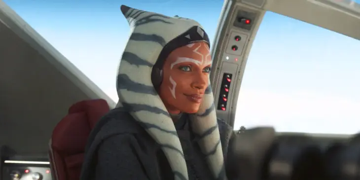Ahsoka em nave espacial