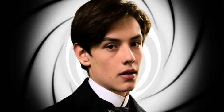 Louis Partridge e James Bond