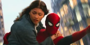 Zendaya e Tom Holland em Homem-Aranha Um Novo Dia