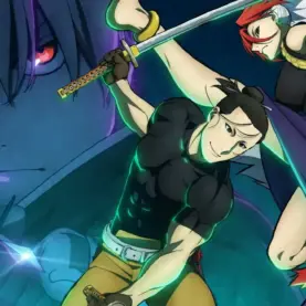 Arte promocional do segundo cour de Daemons of the Shadow Realm