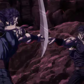 Cena do Episódio 14 de Hokuto no Ken: Fist of the North Star