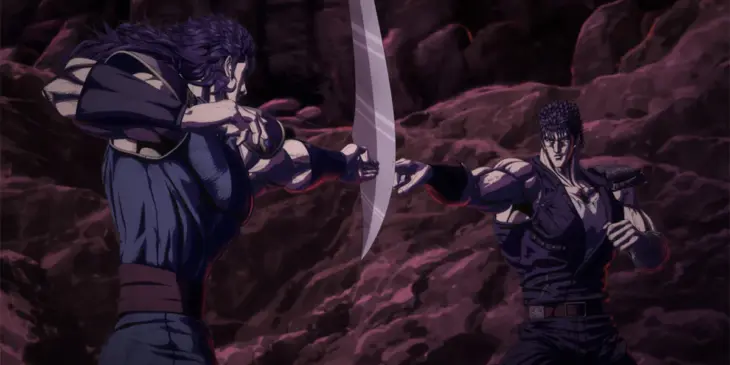 Cena do Episódio 14 de Hokuto no Ken: Fist of the North Star