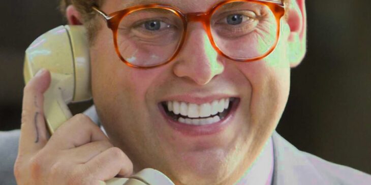 Jonah Hill em O Lobo de Wall Street, de Martin Scorsese