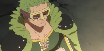 Zoro em cena do Episódio 1.168 de One Piece