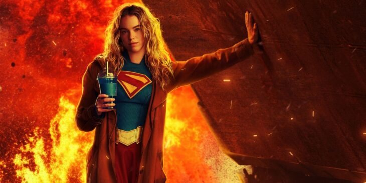 Milly Alcock como a Supergirl