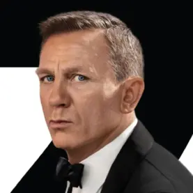 Daniel Craig como James Bond, o 007