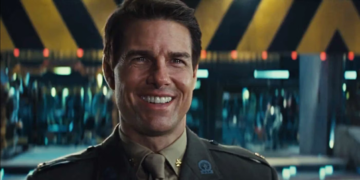 Tom Cruise em No Limite do Amanhã