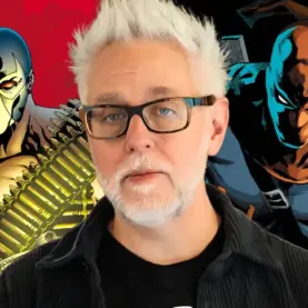 Bane, Exterminador e James Gunn, CEO da DC Studios