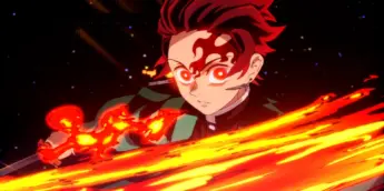 Tanjiro em Demon Slayer: The Hinokami Chronicles 2