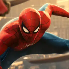 Homem-Aranha diante de ninjas