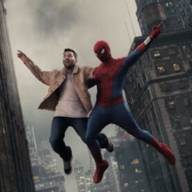 Lionel Messi em Homem-Aranha Um Novo Dia