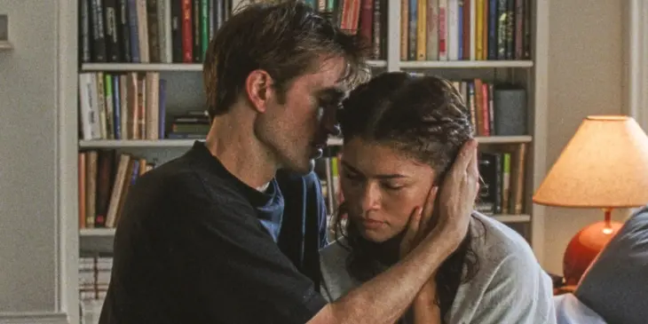 Robert Pattinson e Zendaya como casal em O Drama