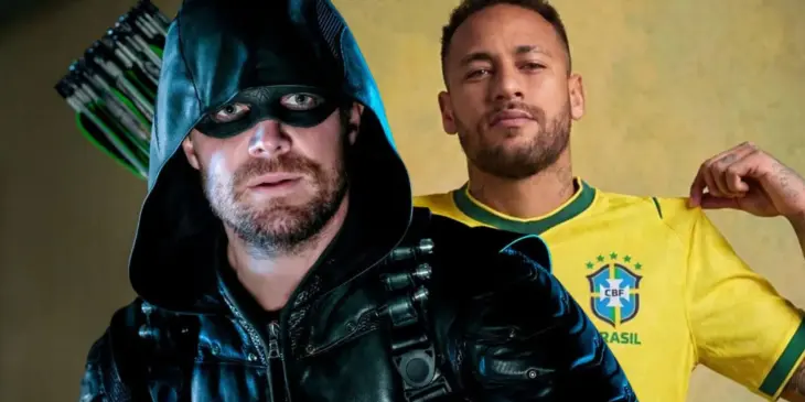 Stephen Amell e Neymar