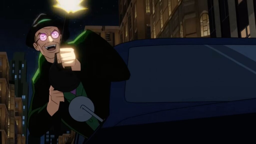 O Charada na 2ª temporada de Batman: Cruzado Encapuzado