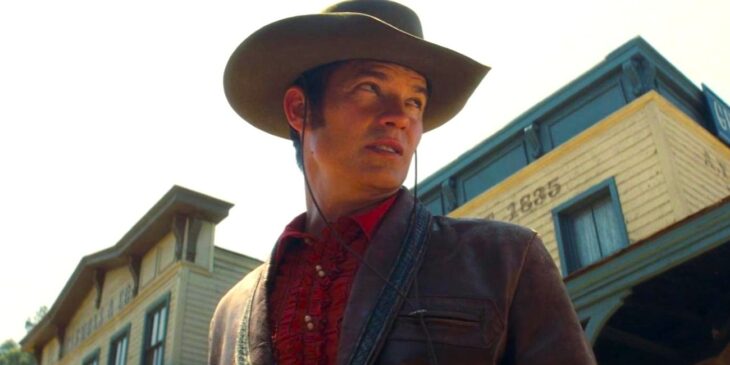 Timothy Olyphant em Era Uma Vez em... Hollywood, de Quentin Tarantino