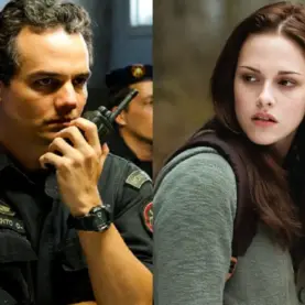 Wagner Moura em Tropa de Elite e Kristen Stewart em Crepúsculo