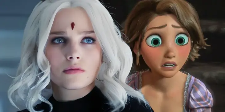 Teagan Croft, a Rapunzel de Enrolados