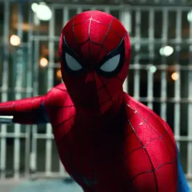 Homem-Aranha em cena de ação de Um Novo Dia