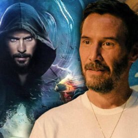 O longa Morbius e o astro Keanu Reeves