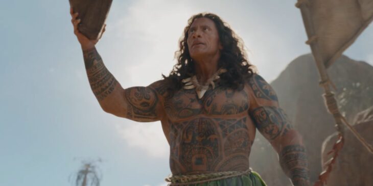 Dwayne Johnson no live-action de Moana