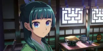 Maomao em cena de Diários de uma Apotecária: O Filme