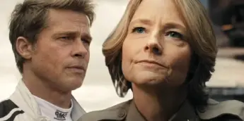 Jodie Foster e Brad Pitt em F1 O Filme