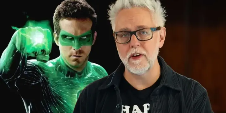 Lanternas, Ryan Reynolds e James Gunn